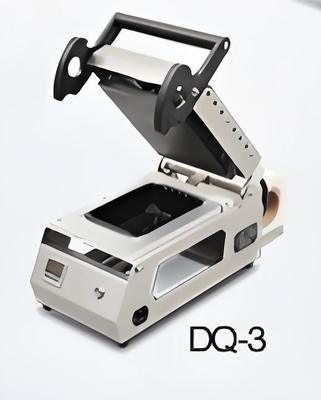 Small Portable Plastic Material Container Sealer Meal Food Tray Heat Sealer Machine DQ-3 For Food Tray Packing