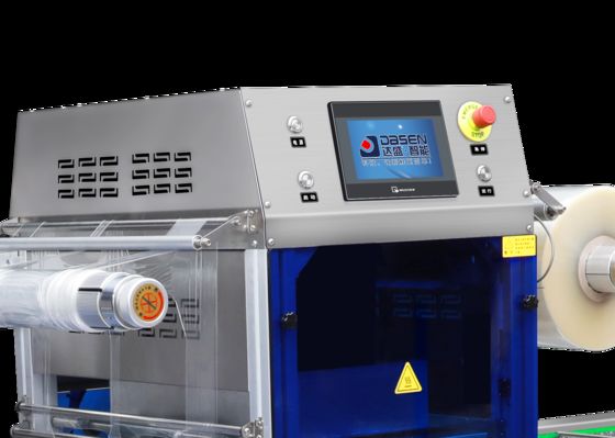 Full-Automatic Continuous Vacuum Skin Airflow Displacement Chain Plastic All-in-one Machine DQ630AT-VS High Quality Tray Sealer Machine