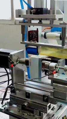 Semi-automatic Multi - Function Rolling Labeling Machine CH-616A for Plastic Boxes and Conical Bottles and Glasses