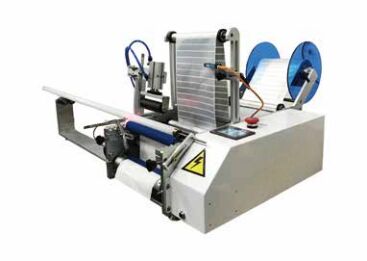 Semi-automatic round bottle labeling machine CH-311D for beer and wine, glass bottle and plastic bottle round tube labeling machine