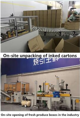 Automatic Small E-commerce High-speed Carton Unboxing Machine Box Forming Cartoning Erector