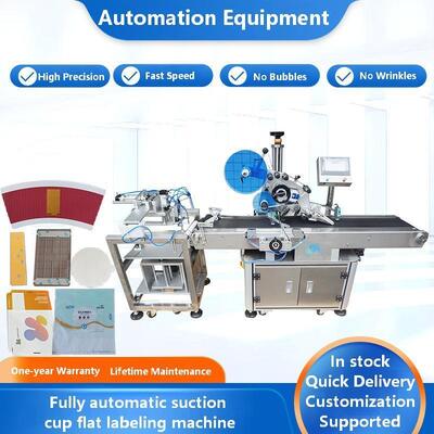 Manufacturer Direct Sale Fully Automatic Lift-and-Labeling Machine CH-602F for Food Self-Sealing Bags and PE Plastic Bags