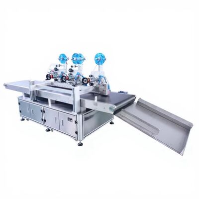 Wytwórnia niestandardowa trzygłowa kartonowa naklejka CH-609F Łatwe do rozdarcia naklejka kartonowa skrzynka podwójnie stronna taśma wycinka maszyna